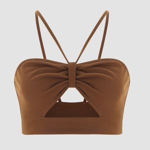 Cider Clothing Brown Bralette Top NWT Size Small